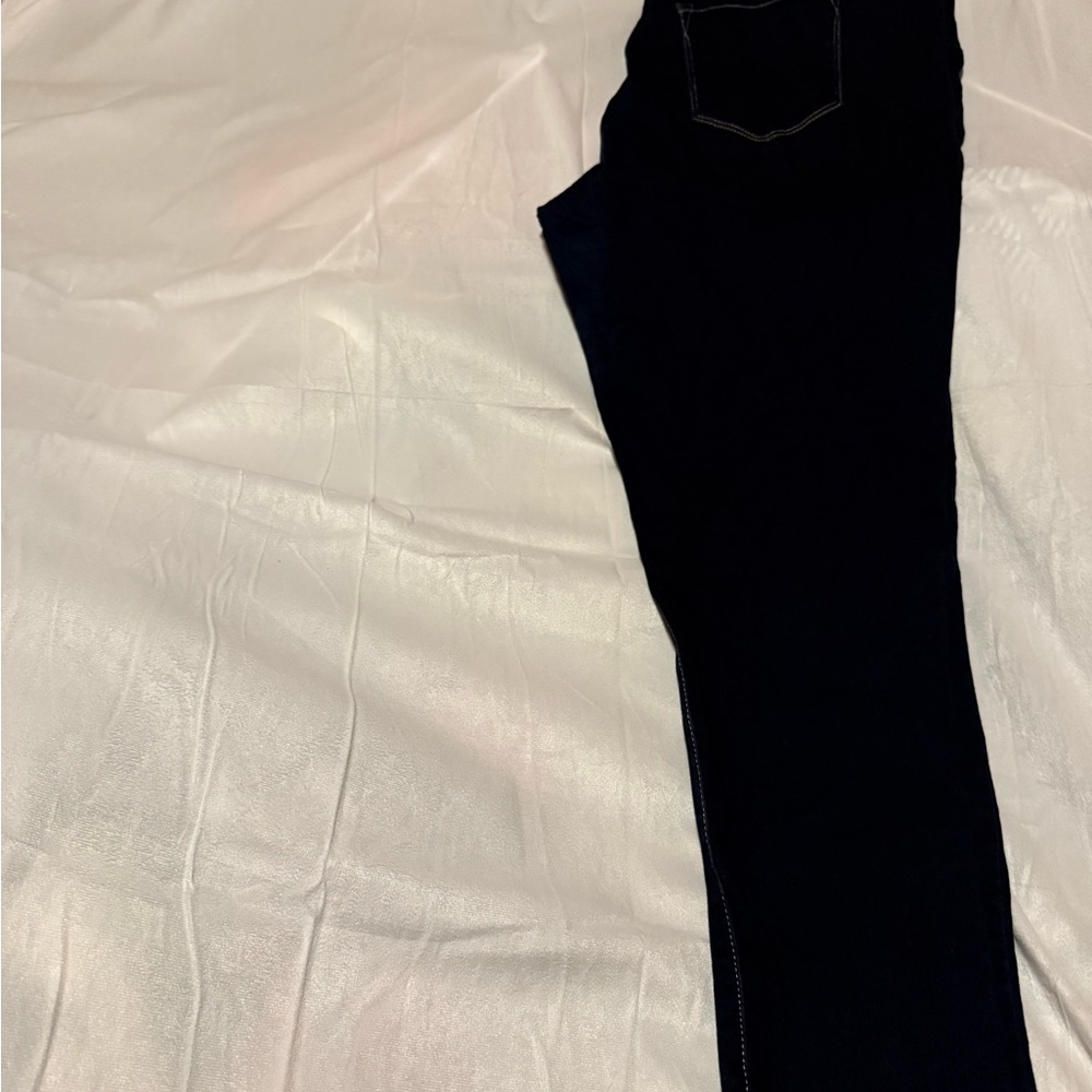 37-Anne Klein Dark Blue Skinny Jeans - Picture 4 of 4